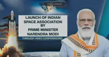 PM Modi launches Indian Space Association