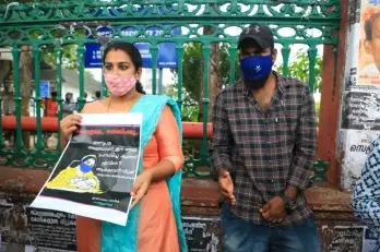 Missing baby: Kerala mother begins indefinite protest