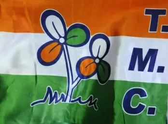 Trinamool stages protest in Tripura against pre-poll violence