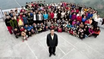 Mizo man with world's one of largest families passes away