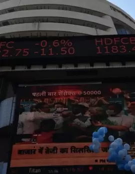 Sensex crosses 55,000 on improved macroeconomic data