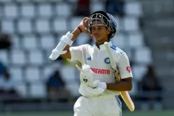 Debutant Yashasvi Jaiswal Shines with 171 as India Builds Strong Lead Against West Indies