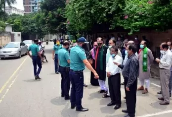 Protests in Dhaka against Pak sponsored terrorism