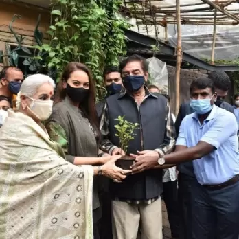 Sonakshi Sinha adopts a tree
