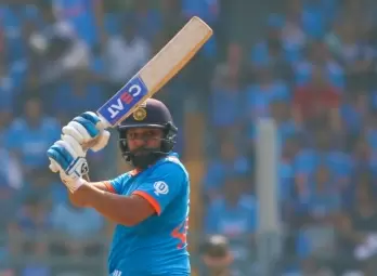 India's Rohit Sharma Tops Chris Gayle with Most Sixes in World Cup History