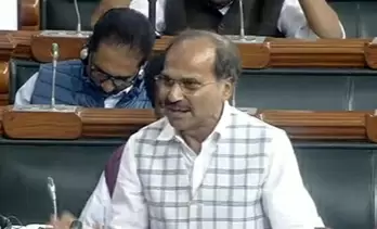 Why doesn't govt show 'lal aankh' to China? Congress' Adhir asks in LS