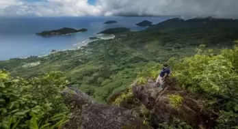 Island hopping in Seychelles
