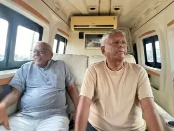 Lalu Prasad and Shivanand Tiwari Visit Patna's Marine Drive, Sending Strong Political Message
