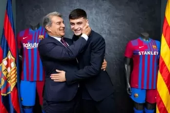 Pedri ambitious after signing new four-year contract with Barca