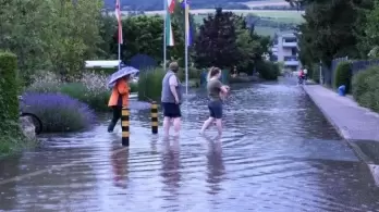 Maximum flood warnings issued in Switzerland