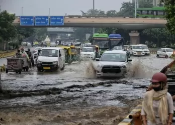 Overnight rainfall causes waterlogging in Delhi-NCR
