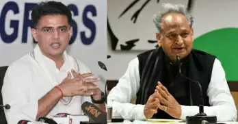 Pilot out, Gehlot in as star campaigner for Karnataka Assembly polls