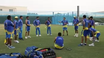 IPL: Chennai Super Kings begin training in Dubai
