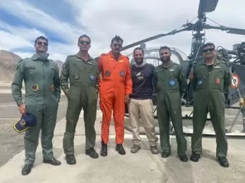 IAF rescues Israeli national in Ladakh