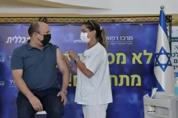 Israeli PM receives 3rd dose of Covid vax
