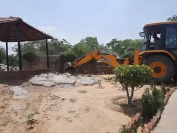 Gurugram: Nine illegal farmhouses in Aravalli Hills demolished