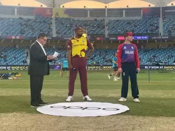 T20 World Cup: England win toss, opt to bowl against West Indies