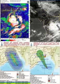 Yaas intensifies into cyclonic storm, to move north-northwest