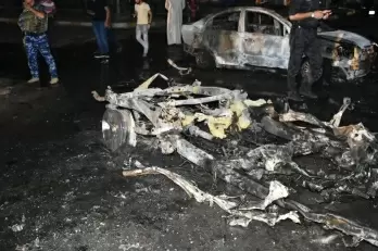 5 Iraqi policemen killed in roadside bombing
