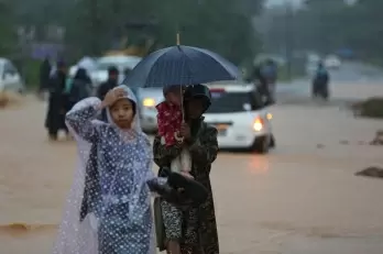 Flooding affects thousands in Myanmar