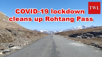 COVID-19 lockdown cleans up Rohtang Pass