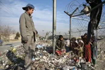 Poverty forces Afghan kids out of school