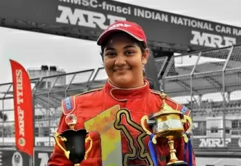 16-Year-Old Muskaan Jubbal Shines in Indian Karting, Sets Sights on Global Tracks