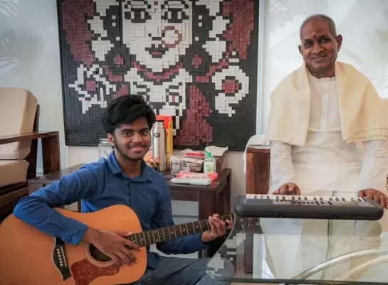 ?Lydian Nadhaswaram becomes Ilaiyaraaja's 'first and one and only' student