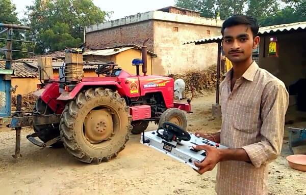 The Weekend Leader - Story of Yogesh Nagar, Innovator, Driverless Tractor from Rajasthan